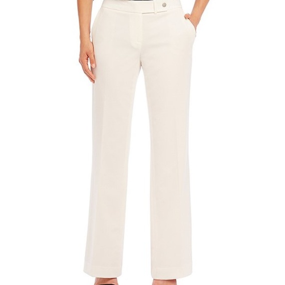 calvin klein white dress pants